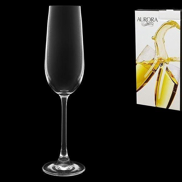 Набор бокалов для шампанского Rona Modena 180 мл 6 пр 3276 - фото 1 - id-p10465443