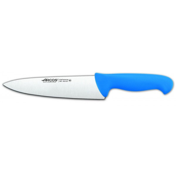 Нож поварской Arcos Испания 2900 20 см синий 292123 FD - фото 1 - id-p10464969
