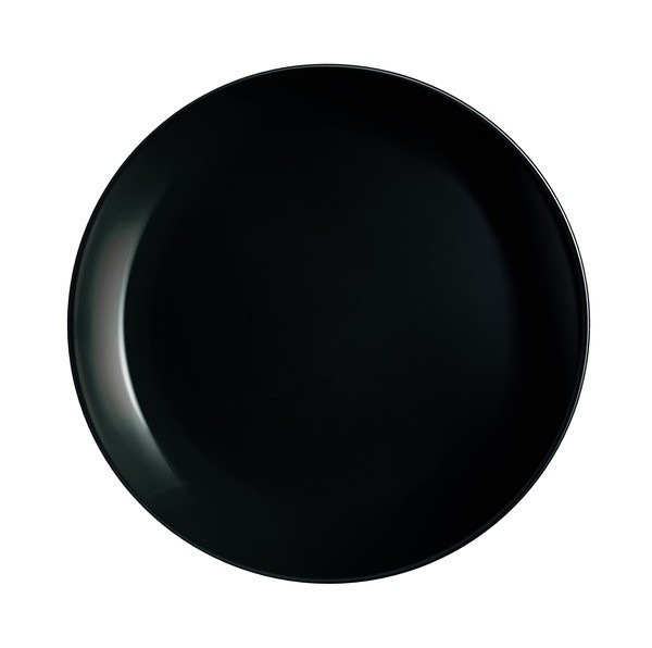Тарелка десертная Luminarc Diwali Black 19 см P0789 - фото 1 - id-p10470002