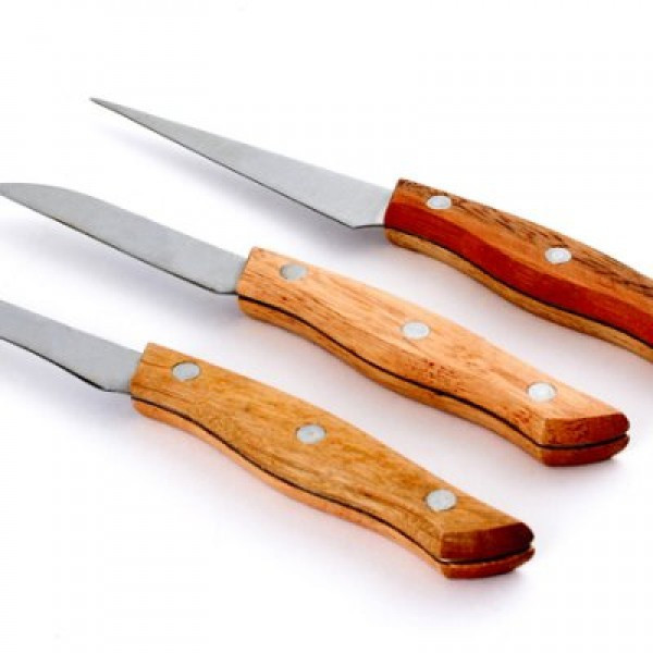 Ножи для карвинга L 180 мм ( набор 3 шт) Империя Посуды EMP_3115 - фото 1 - id-p10468569