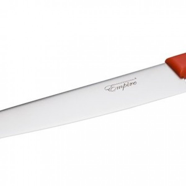Нож профессиональный с красной ручкой L 430 мм (шт) Империя Посуды EMP_3081 - фото 1 - id-p10468611