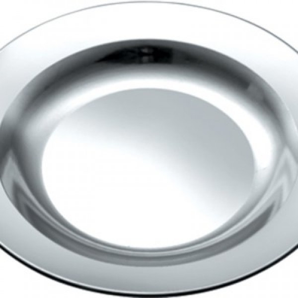 Тарелка нержавеющая круглая V 400 мл ? 180 мм (шт) Империя Посуды EMP_1618 - фото 1 - id-p10466430