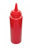 Бутылка для соусов с мерной шкалой 710 мл. красная 107018NK