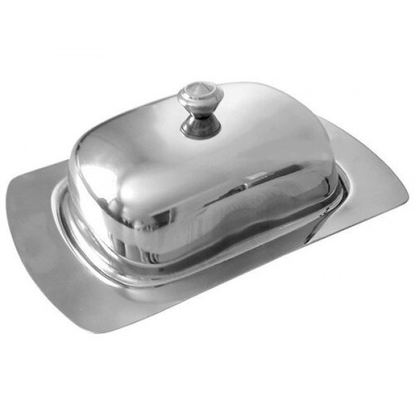 Маслёнка нержавеющая премиум 190*127 мм (шт) Империя Посуды EMP_9449 - фото 1 - id-p10463332