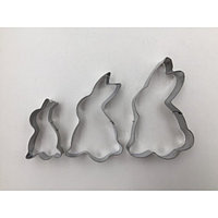 Резак нержавеющий"Пасхальный кролик"(набор 3 шт) Империя Посуды EMP_1282