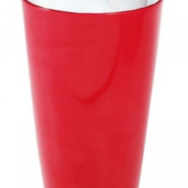 Шейкер"Бостон"с красным виниловым покрытием V 750 мл H 170 мм (шт) Империя Посуды EMP_2524 - фото 1 - id-p10466001