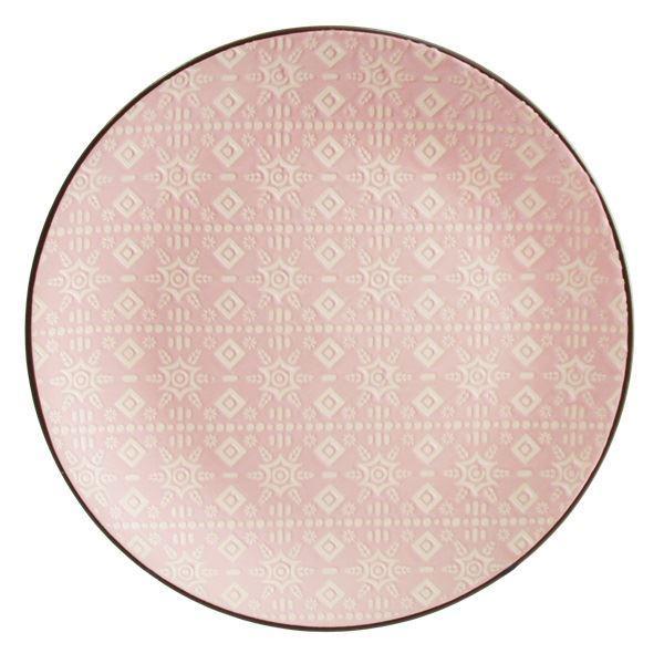Тарелка десертная Astera Engrave Pink 19 см A0470-HP22-S - фото 1 - id-p10466965