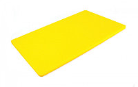 Двусторонняя разделочная доска LDPE, 500 * 300 * 12 мм, желтая. Доска для нарезки и разделки 113047NK
