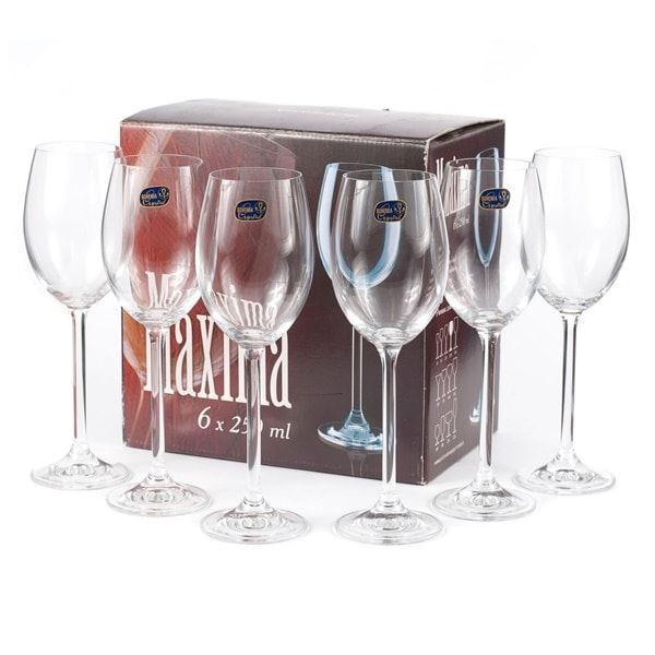 Набор бокалов для вина Bohemia Maxima 250 мл 6 пр 40445-250 - фото 1 - id-p10465536