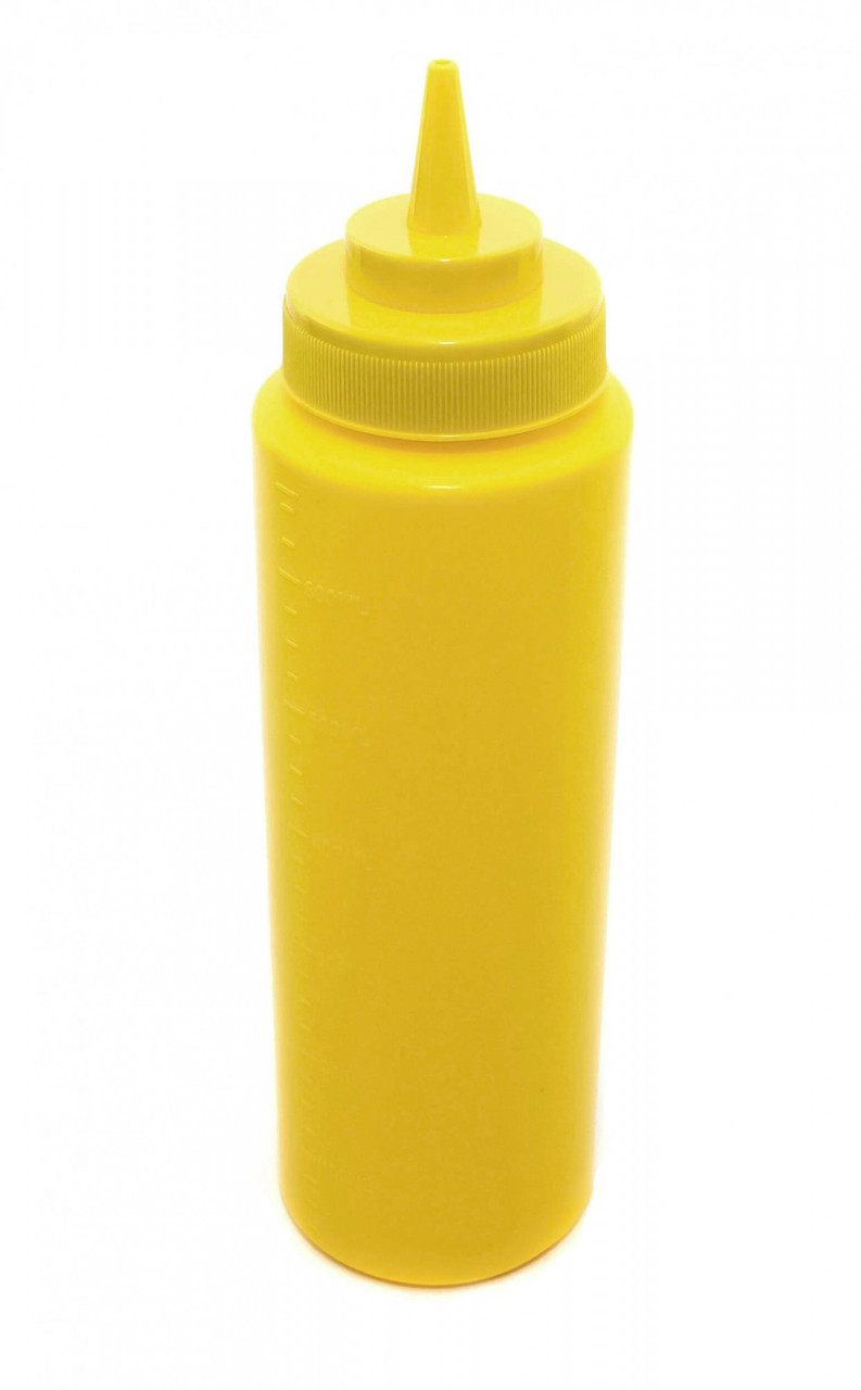 Бутылка для соусов с мерной шкалой 710 мл. желтая 107022NK - фото 1 - id-p10466989
