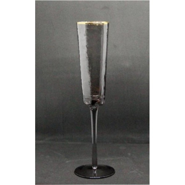 Бокал для шампанского Смоук трайангел 150 мл TR002-3 - фото 1 - id-p10468082