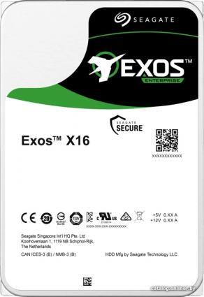 Seagate Exos X16 12TB ST12000NM001G - фото 1 - id-p10470825