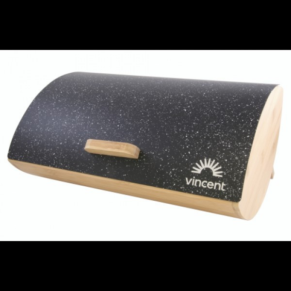 Хлебница Vincent 35х25х15,5 см бамбук с метал.крышкой VC-1234 - фото 1 - id-p10467051