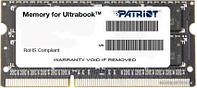 Patriot Memory for Ultrabook 4GB DDR3 SO-DIMM PC3-12800 (PSD34G1600L2S)