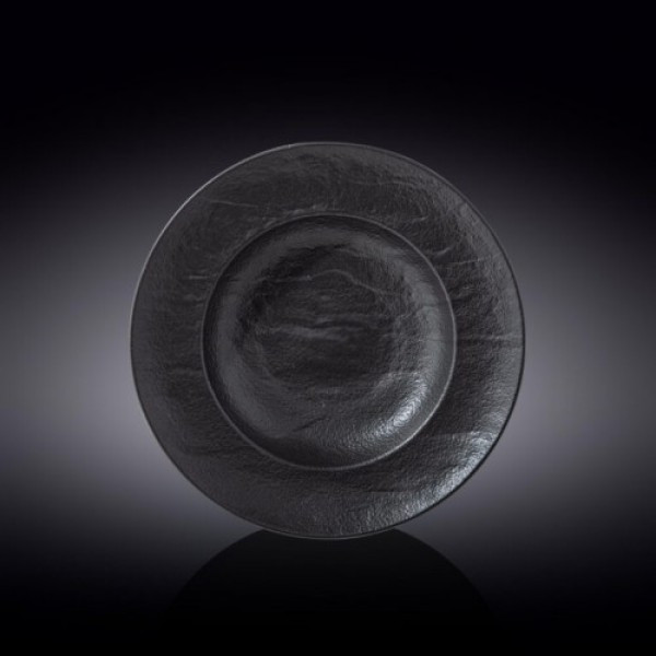 Тарелка глубокая Wilmax Slatestone Black 25,5 см 350 мл WL-661130 - фото 1 - id-p10467081