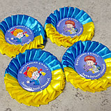 Значок с розеткой Символика для выпускников 4 класса, фото 3