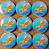 Именной значок Выпускник д/с "Солнышко",  группа "Золотая рыбка", фото 2