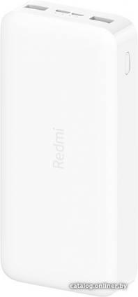 Xiaomi Redmi Power Bank 20000mAh (белый, международная версия) - фото 1 - id-p10471199