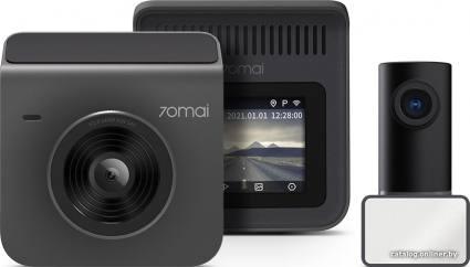 70mai Dash Cam A400-1 + камера заднего вида RC09 - фото 1 - id-p10471340