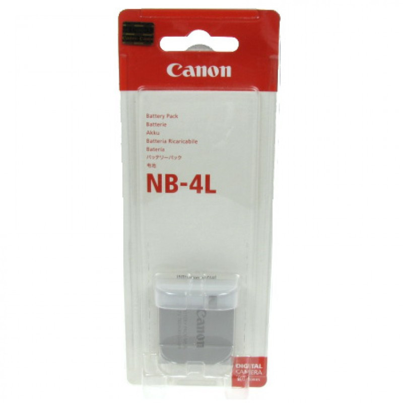 Dilux - Canon NB-4L 3.7V 760mah Li-ion аккумуляторная батарея к фотокамере - фото 1 - id-p10471451