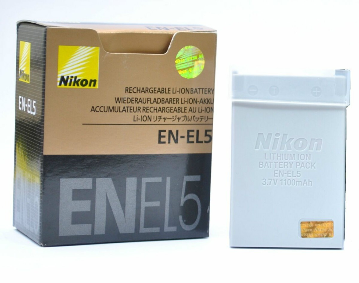 Dilux - Nikon EN-EL5 3,7V 1100mah Li-ion аккумуляторная батарея к фотокамере - фото 1 - id-p10471454