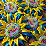 Значок Выпускник с розеткой Астра, фото 2