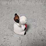 Керамическая фигурка "Бурёнка с сердечком", фото 4