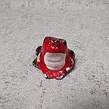 Керамическая фигурка "Лягушка" (Красная), фото 3