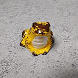 Керамическая фигурка "Лягушка" (Жёлтая), фото 2