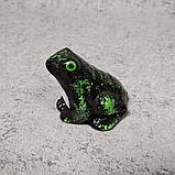 Керамическая фигурка "Лягушка" (Чёрная), фото 3