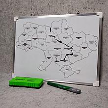 Магнитно-маркерная доска Карта Украины