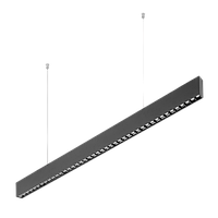 Светодиодный LED светильник GTV, 42W двунаправленный (30W+12W низ/верх), (EMC+), 4000К, IK08, UGR<19, VILANA