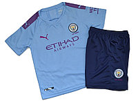 Футбольная форма Манчестер Сити (Кевин Де Брюйне) сезон 2019/20 детская L ( рост 152-158 см)
