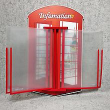 Стенд-книжка  для кабинета английского языка. Телефонная будка