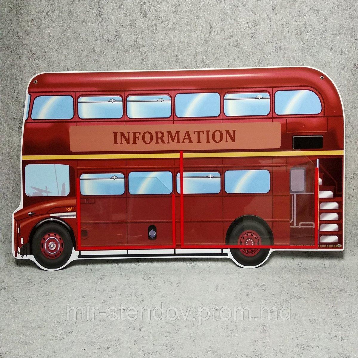 Стенд для кабинета английского языка "Автобус" - фото 1 - id-p4428526