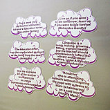 Комплект стендов для кабинета английского языка. Высказывания, фото 3