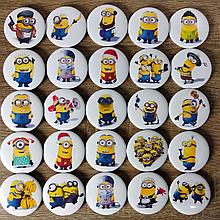 Значки металлические "Миньоны" (В ассортименте)