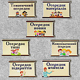 Таблички НУШ "Осередок..." (комплект или поштучно), фото 2