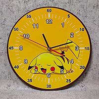 Часы настенные Покемон "Пикачу" (C секундным циферблатом)