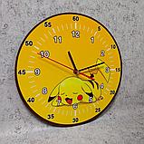 Часы настенные Покемон "Пикачу" (C секундным циферблатом), фото 3