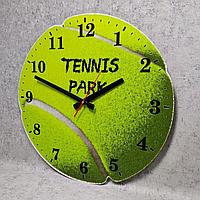Часы для спортивного клуба "Теннис Парк" 30 см