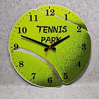 Часы для спортивного клуба "Теннис Парк" 35 см