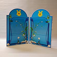 Папка-передвижка "Солнечные зайчики" на две секции