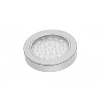 Светодиодный LED светильник GTV, 1.7W, 6400K, 12V, накладной/встраиваемый, круглый, пластиковый, VASCO