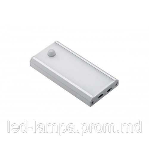 Аккумуляторный LED светильник беспроводной с датчиком движения для шкафов LED COMA PIR 1W - фото 1 - id-p10476919