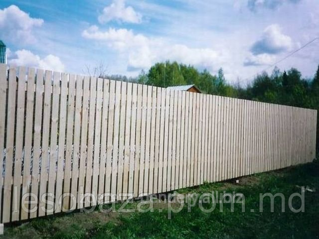 Штахетный забор - фото 1 - id-p10477045