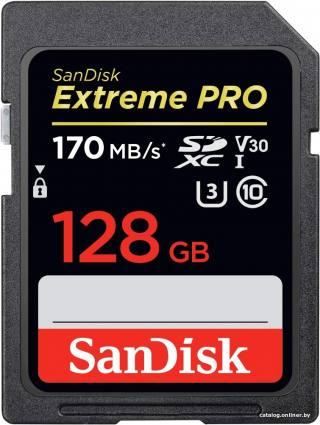 SanDisk Extreme PRO SDXC SDSDXXY-128G-GN4IN 128GB