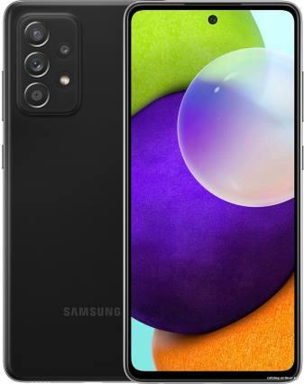 Samsung Galaxy A52 SM-A525F/DS 4GB/128GB (черный) - фото 1 - id-p10477117