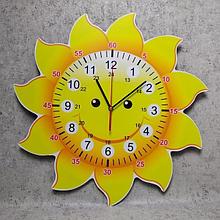 Обучающие настенные часы Солнышко