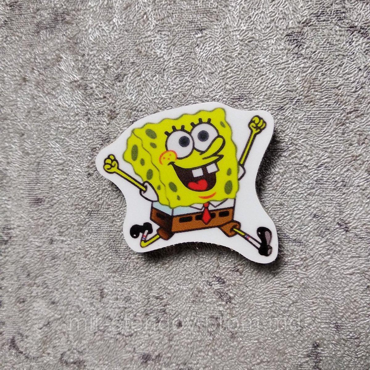 Магнитик канцелярский Губка Боб, фото 1